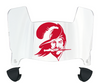 Tampa Bay Buccaneers Retro Throwback Mini Football Helmet Visor Shield w/ Clips - PICK VISOR & LOGO COLOR