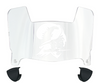 Tampa Bay Buccaneers Retro Throwback Mini Football Helmet Visor Shield w/ Clips - PICK VISOR & LOGO COLOR