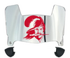 Tampa Bay Buccaneers Retro Throwback Mini Football Helmet Visor Shield w/ Clips - PICK VISOR & LOGO COLOR