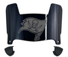 Tampa Bay Buccaneers Mini Football Helmet Visor Shield w/ Clips - PICK VISOR & LOGO COLOR