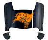 Tampa Bay Buccaneers Mini Football Helmet Visor Shield w/ Clips - PICK VISOR & LOGO COLOR