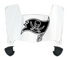 Tampa Bay Buccaneers Mini Football Helmet Visor Shield w/ Clips - PICK VISOR & LOGO COLOR