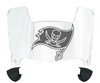 Tampa Bay Buccaneers Mini Football Helmet Visor Shield w/ Clips - PICK VISOR & LOGO COLOR