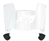 Tampa Bay Buccaneers Mini Football Helmet Visor Shield w/ Clips - PICK VISOR & LOGO COLOR