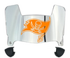 Tampa Bay Buccaneers Mini Football Helmet Visor Shield w/ Clips - PICK VISOR & LOGO COLOR