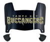 Tampa Bay Buccaneers Limited Edition Mini Football Helmet Visor Shield w/ Clips - PICK VISOR & LOGO COLOR