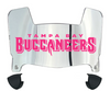 Tampa Bay Buccaneers Limited Edition Mini Football Helmet Visor Shield w/ Clips - PICK VISOR & LOGO COLOR