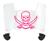 Tampa Bay Buccaneers Limited Edition Mini Football Helmet Visor Shield w/ Clips - PICK VISOR & LOGO COLOR