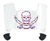 Tampa Bay Buccaneers Limited Edition Mini Football Helmet Visor Shield w/ Clips - PICK VISOR & LOGO COLOR