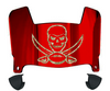 Tampa Bay Buccaneers Limited Edition Mini Football Helmet Visor Shield w/ Clips - PICK VISOR & LOGO COLOR