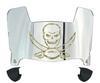 Tampa Bay Buccaneers Limited Edition Mini Football Helmet Visor Shield w/ Clips - PICK VISOR & LOGO COLOR