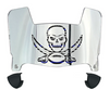 Tampa Bay Buccaneers Limited Edition Mini Football Helmet Visor Shield w/ Clips - PICK VISOR & LOGO COLOR