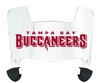 Tampa Bay Buccaneers Mini Football Helmet Visor Shield w/ Clips - PICK VISOR & LOGO COLOR