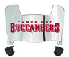 Tampa Bay Buccaneers Mini Football Helmet Visor Shield w/ Clips - PICK VISOR & LOGO COLOR