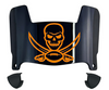 Tampa Bay Buccaneers Mini Football Helmet Visor Shield w/ Clips - PICK VISOR & LOGO COLOR