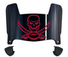 Tampa Bay Buccaneers Mini Football Helmet Visor Shield w/ Clips - PICK VISOR & LOGO COLOR
