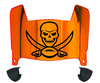 Tampa Bay Buccaneers Mini Football Helmet Visor Shield w/ Clips - PICK VISOR & LOGO COLOR
