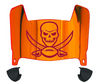 Tampa Bay Buccaneers Mini Football Helmet Visor Shield w/ Clips - PICK VISOR & LOGO COLOR