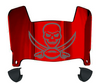 Tampa Bay Buccaneers Mini Football Helmet Visor Shield w/ Clips - PICK VISOR & LOGO COLOR