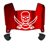 Tampa Bay Buccaneers Mini Football Helmet Visor Shield w/ Clips - PICK VISOR & LOGO COLOR