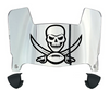Tampa Bay Buccaneers Mini Football Helmet Visor Shield w/ Clips - PICK VISOR & LOGO COLOR