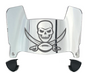 Tampa Bay Buccaneers Mini Football Helmet Visor Shield w/ Clips - PICK VISOR & LOGO COLOR