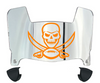 Tampa Bay Buccaneers Mini Football Helmet Visor Shield w/ Clips - PICK VISOR & LOGO COLOR