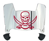 Tampa Bay Buccaneers Mini Football Helmet Visor Shield w/ Clips - PICK VISOR & LOGO COLOR