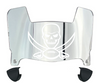 Tampa Bay Buccaneers Mini Football Helmet Visor Shield w/ Clips - PICK VISOR & LOGO COLOR