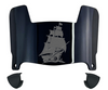 Tampa Bay Buccaneers Mini Football Helmet Visor Shield w/ Clips - PICK VISOR & LOGO COLOR