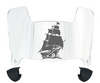 Tampa Bay Buccaneers Mini Football Helmet Visor Shield w/ Clips - PICK VISOR & LOGO COLOR