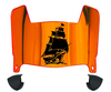 Tampa Bay Buccaneers Mini Football Helmet Visor Shield w/ Clips - PICK VISOR & LOGO COLOR