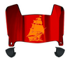 Tampa Bay Buccaneers Mini Football Helmet Visor Shield w/ Clips - PICK VISOR & LOGO COLOR