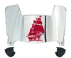 Tampa Bay Buccaneers Mini Football Helmet Visor Shield w/ Clips - PICK VISOR & LOGO COLOR