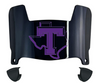 Tarleton Texans Mini Football Helmet Visor Shield w/ Clips - PICK VISOR & LOGO COLOR