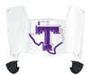 Tarleton Texans Mini Football Helmet Visor Shield w/ Clips - PICK VISOR & LOGO COLOR