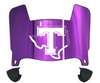 Tarleton Texans Mini Football Helmet Visor Shield w/ Clips - PICK VISOR & LOGO COLOR