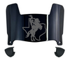 Tarleton Texans Mini Football Helmet Visor Shield w/ Clips - PICK VISOR & LOGO COLOR