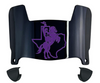Tarleton Texans Mini Football Helmet Visor Shield w/ Clips - PICK VISOR & LOGO COLOR