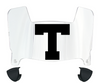 Tarleton Texans Mini Football Helmet Visor Shield w/ Clips - PICK VISOR & LOGO COLOR