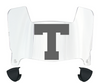 Tarleton Texans Mini Football Helmet Visor Shield w/ Clips - PICK VISOR & LOGO COLOR