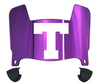 Tarleton Texans Mini Football Helmet Visor Shield w/ Clips - PICK VISOR & LOGO COLOR
