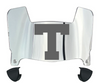 Tarleton Texans Mini Football Helmet Visor Shield w/ Clips - PICK VISOR & LOGO COLOR