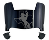 Tarleton Texans Mini Football Helmet Visor Shield w/ Clips - PICK VISOR & LOGO COLOR