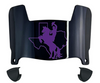Tarleton Texans Mini Football Helmet Visor Shield w/ Clips - PICK VISOR & LOGO COLOR