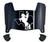 Tarleton Texans Mini Football Helmet Visor Shield w/ Clips - PICK VISOR & LOGO COLOR