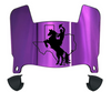 Tarleton Texans Mini Football Helmet Visor Shield w/ Clips - PICK VISOR & LOGO COLOR