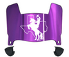 Tarleton Texans Mini Football Helmet Visor Shield w/ Clips - PICK VISOR & LOGO COLOR