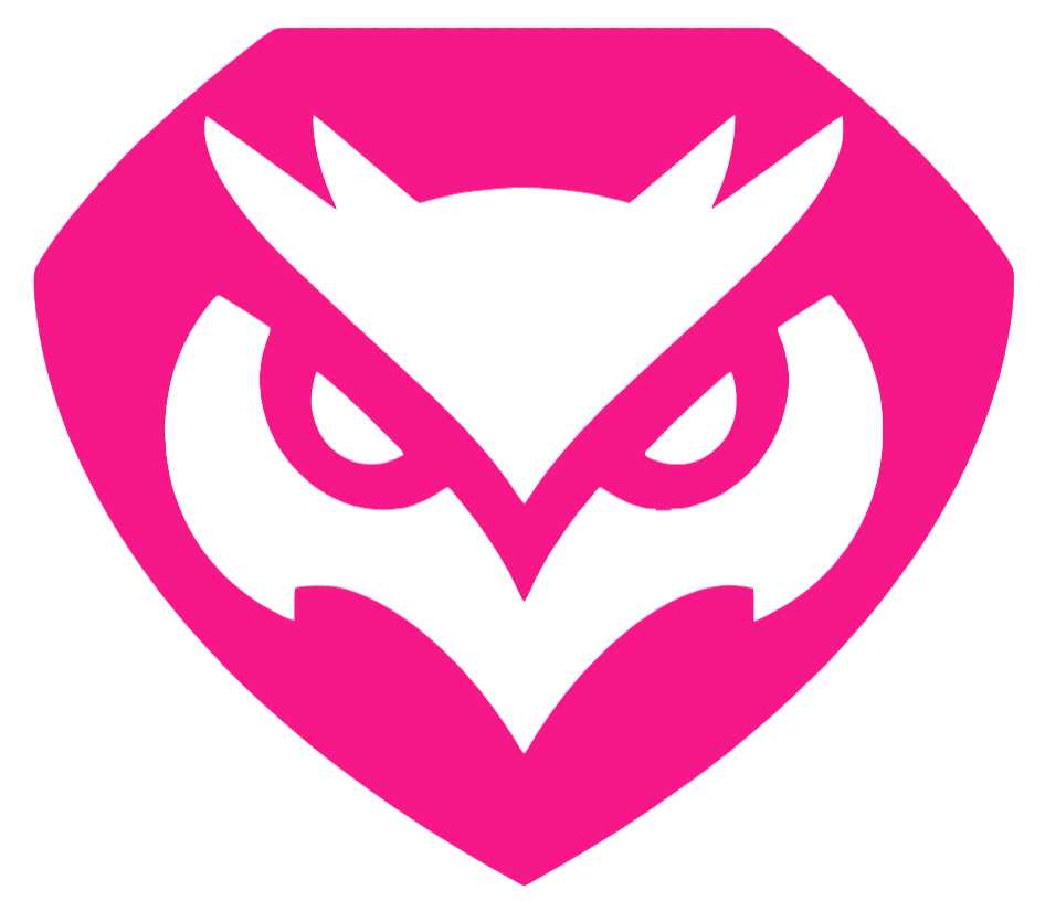 Temple Owls Hot Pink Alternate Logo Premium DieCut Vinyl Decal PICK SIZE