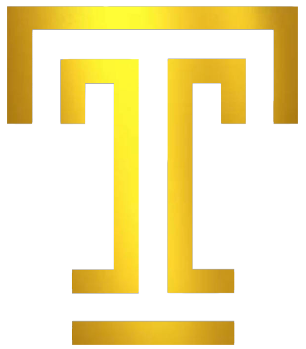 Temple Owls GOLD CHROME MIRROR Team Logo Premium DieCut Vinyl Decal PICK SIZE